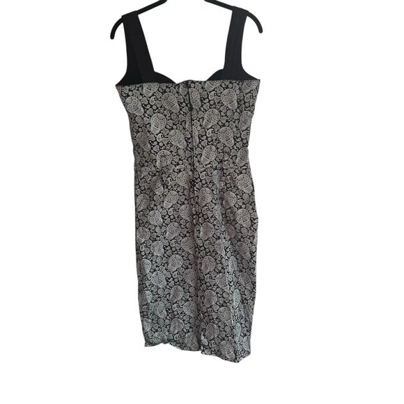 Switchblade Stiletto Women’s Sugar Skull Black And White Dress Pin Up sz Small - Picture 7 of 8